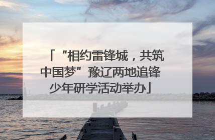 “相约雷锋城，共筑中国梦”豫辽两地追锋少年研学活动举办