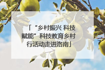 “乡村振兴 科技赋能”科技教育乡村行活动走进洛南