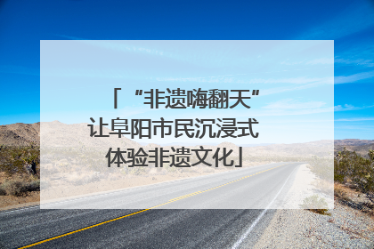 “非遗嗨翻天”让阜阳市民沉浸式体验非遗文化