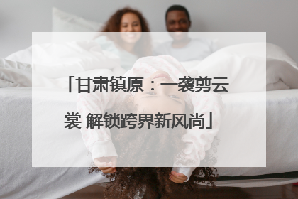 甘肃镇原：一袭剪云裳 解锁跨界新风尚
