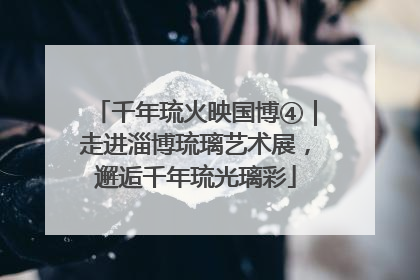 千年琉火映国博④｜走进淄博琉璃艺术展，邂逅千年琉光璃彩
