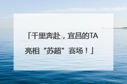 千里奔赴，宜昌的TA亮相“苏超”赛场！