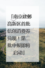 南京建邺高新区首批信创消费券兑现！第二批申报即将启动