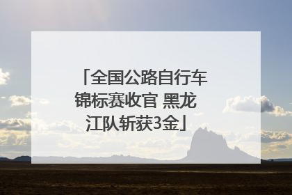 全国公路自行车锦标赛收官 黑龙江队斩获3金