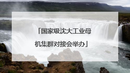 国家级沈大工业母机集群对接会举办