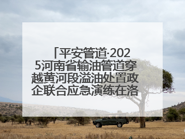 平安管道·2025河南省输油管道穿越黄河段溢油处置政企联合应急演练在洛阳孟津举办