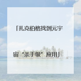 扎克伯格找到元宇宙“杀手级”应用