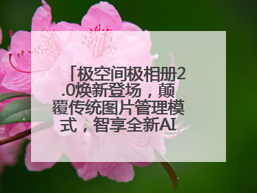 极空间极相册2.0焕新登场，颠覆传统图片管理模式，智享全新AINAS生活格局