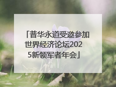 普华永道受邀参加世界经济论坛2025新领军者年会