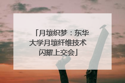 月壤织梦：东华大学月壤纤维技术闪耀上交会