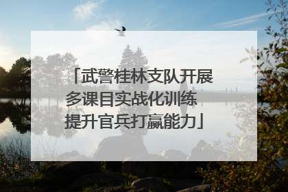 武警桂林支队开展多课目实战化训练 提升官兵打赢能力
