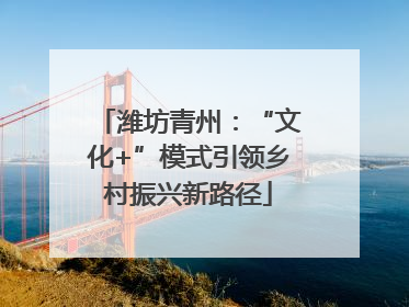 潍坊青州：“文化+”模式引领乡村振兴新路径