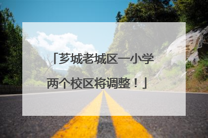芗城老城区一小学两个校区将调整！