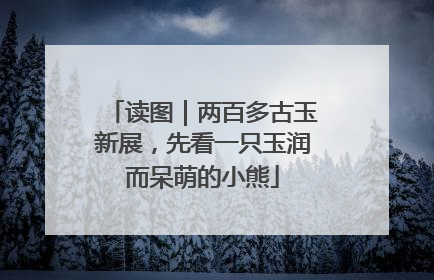 读图｜两百多古玉新展，先看一只玉润而呆萌的小熊