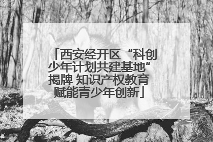 西安经开区“科创少年计划共建基地”揭牌 知识产权教育赋能青少年创新