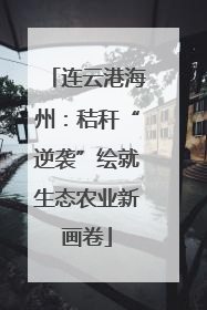连云港海州：秸秆“逆袭”绘就生态农业新画卷