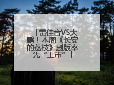 雷佳音VS大鹏！本周《长安的荔枝》剧版率先“上市”